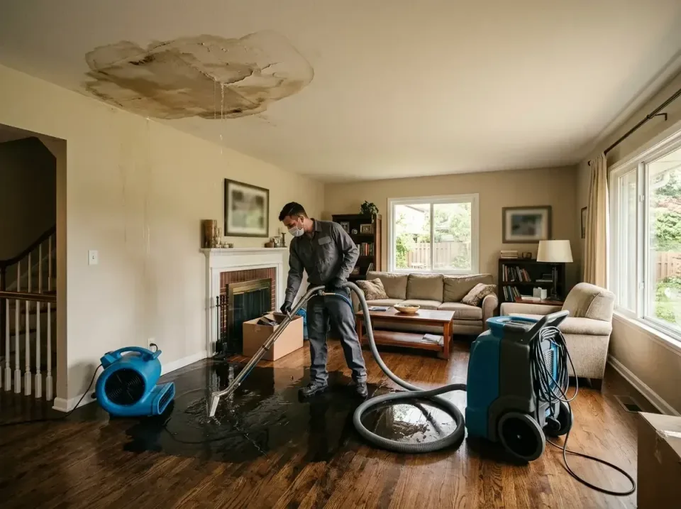attic-pipe-burst-ceiling-drip-008 — frequently asked questions, Water Damage Restoration & Carpet Care in Coal City, IL